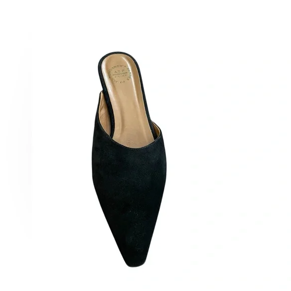 ATP ALL TOMORROW’S PARTIES ATELIER Black Suede Mule Flats - Picture 8 of 16